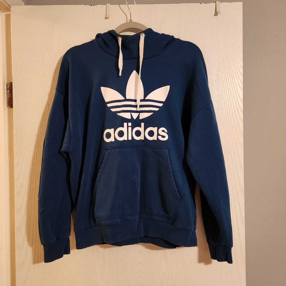 Adidas Blue Hoodie